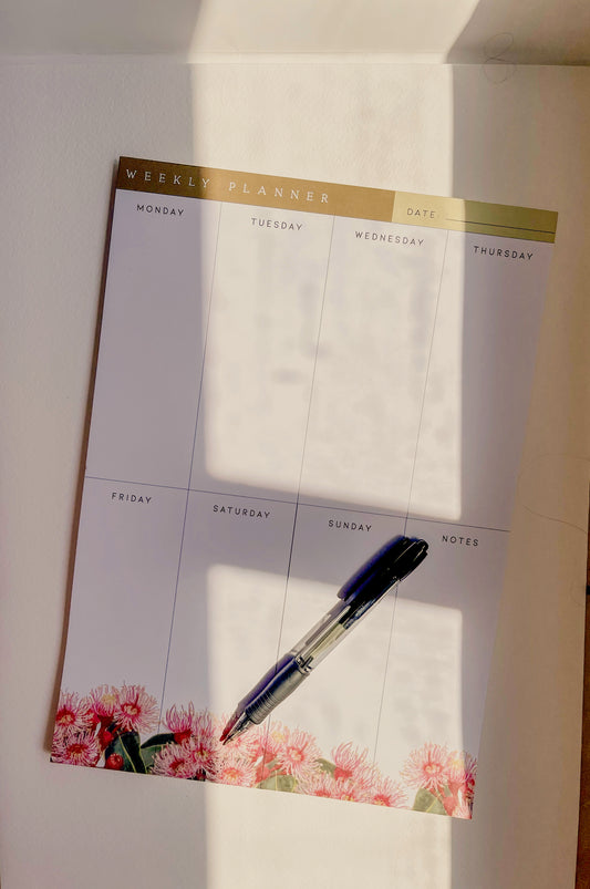 Flowering Gum Weekly Planner