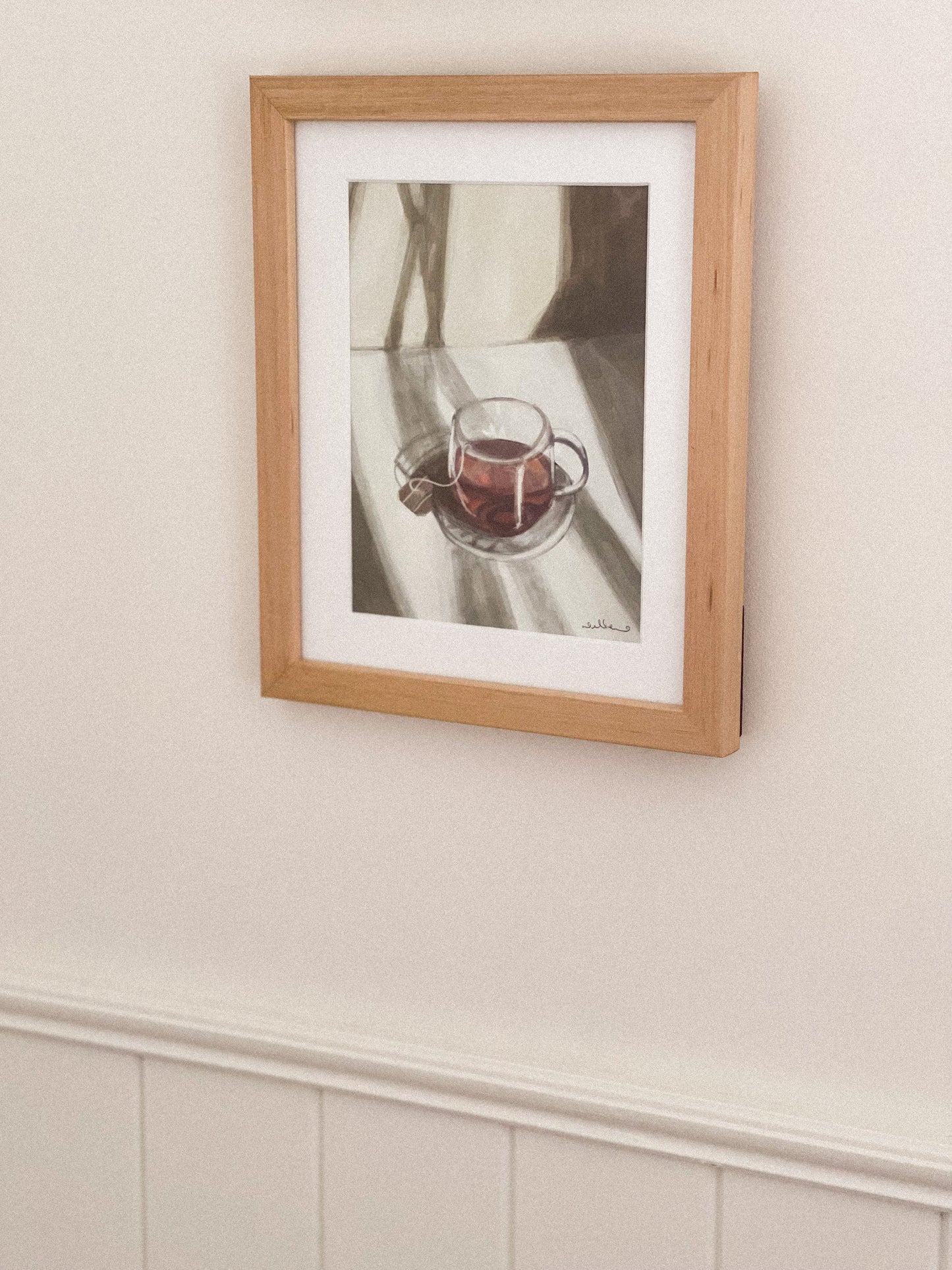 A Quiet Cup - Fine Art Print