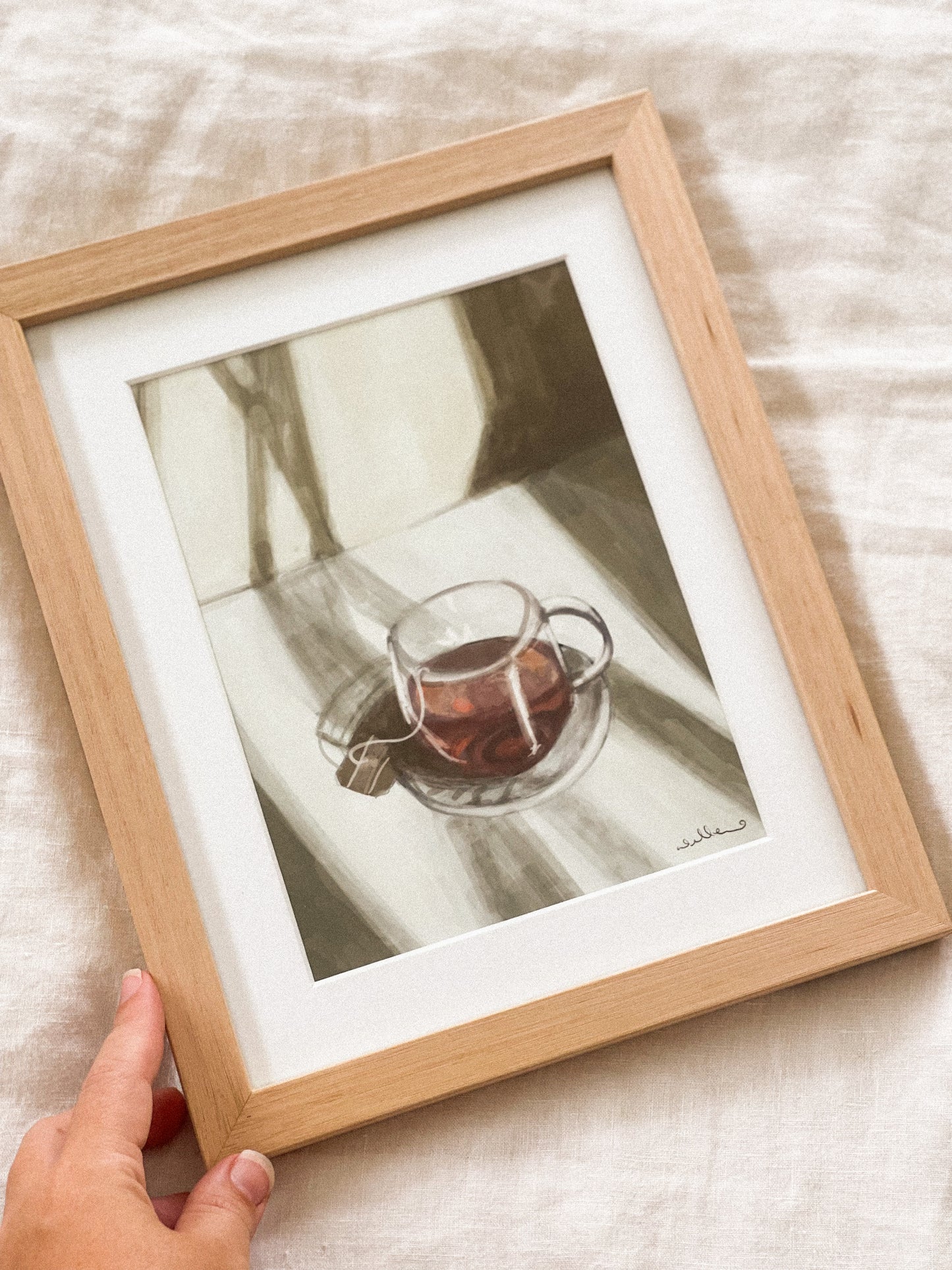 A Quiet Cup - Fine Art Print