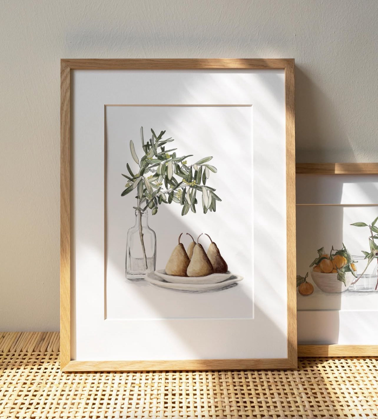 Olives & French Pears - Fine Art Print