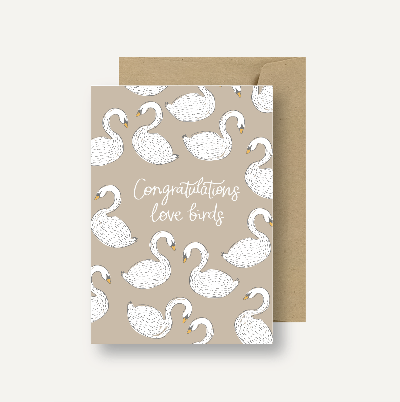 Card // Congratulations Love Birds