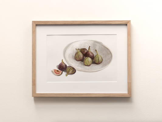 Quiet Harmony, Figs in soft light - Fine Art Print