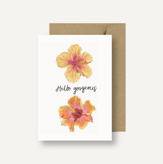 Card // Hello Gorgeous