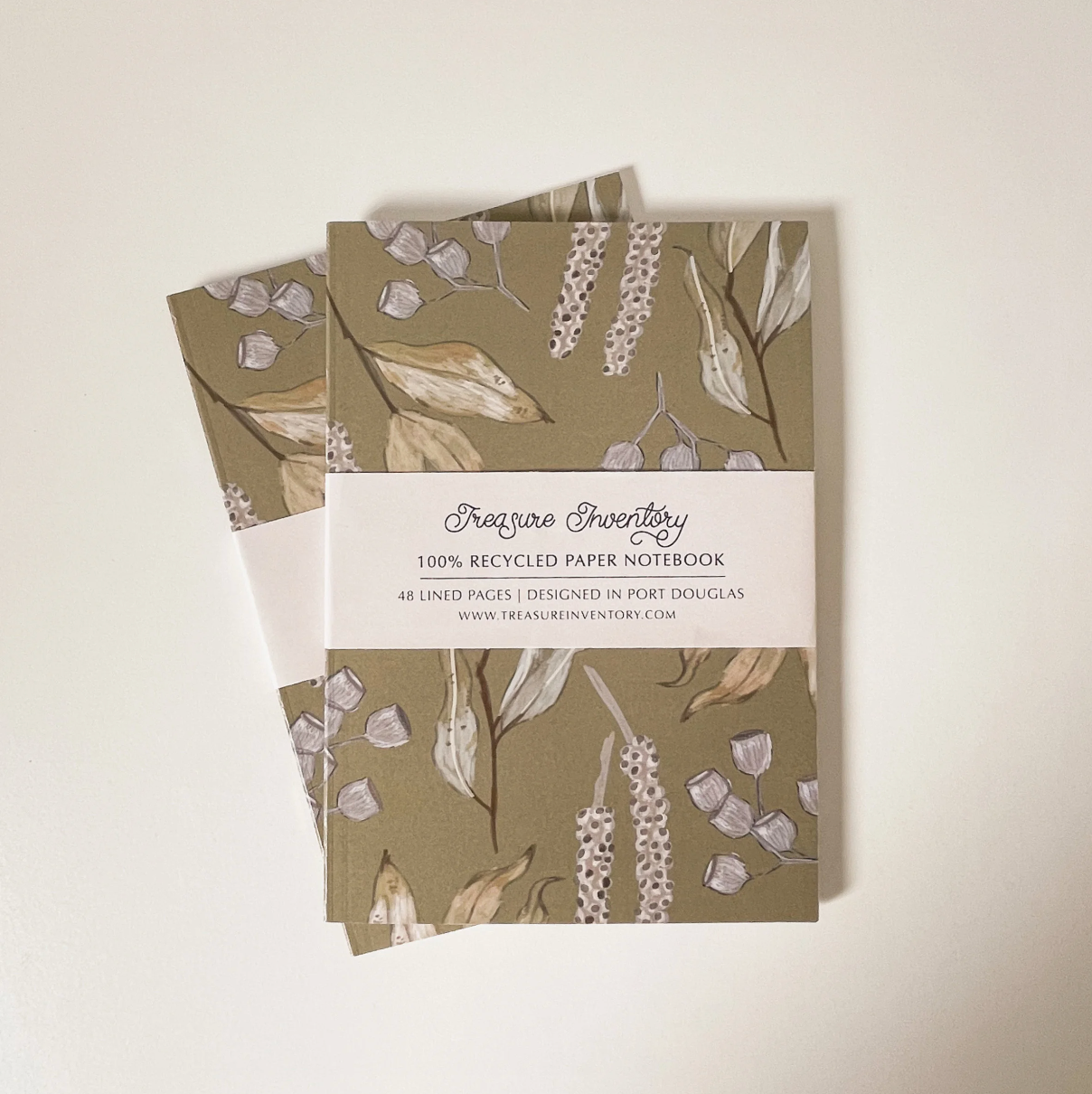 Notebook // Gum Leaves