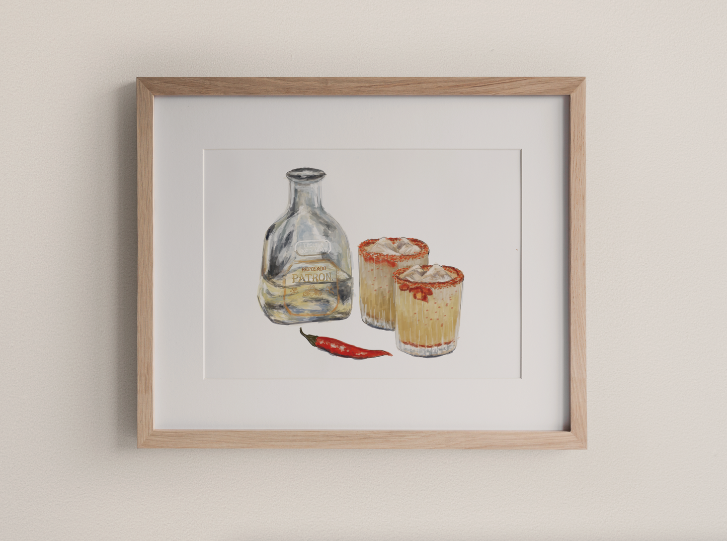 Senorita Needs a Margarita - Fine Art Print