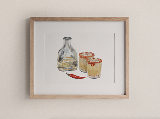 Senorita Needs a Margarita - Fine Art Print