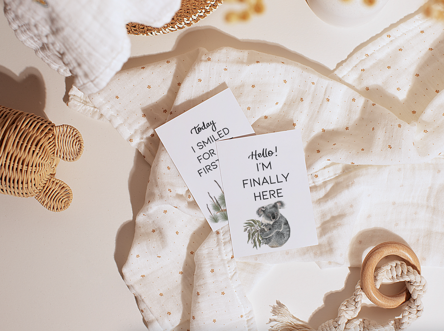 Baby Milestone Cards