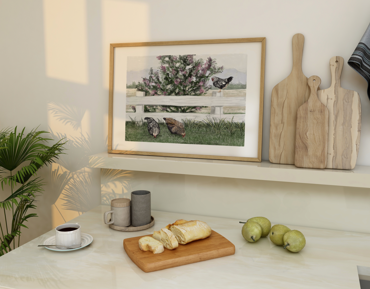 Chooks - Fine Art Print