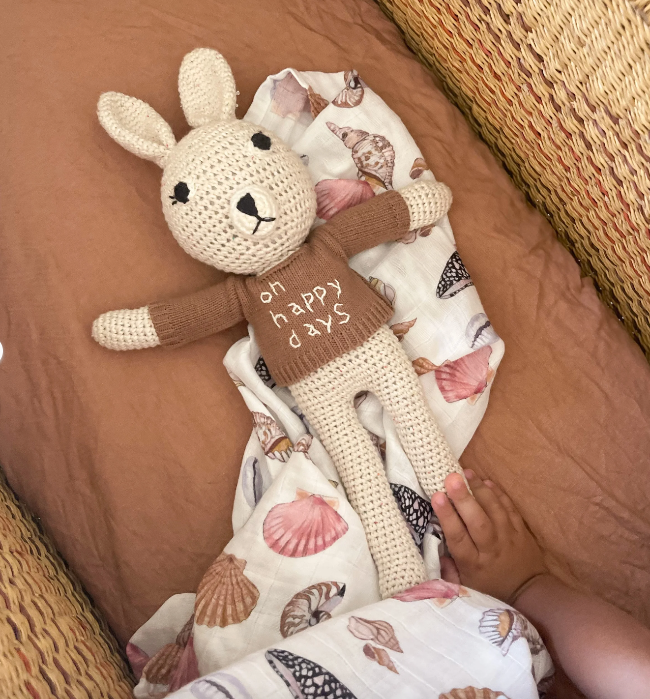 Shell Swaddle | Bamboo & Cotton Blend