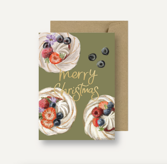 Gold Foil Christmas Cards - Pack of 4 - PreOrder