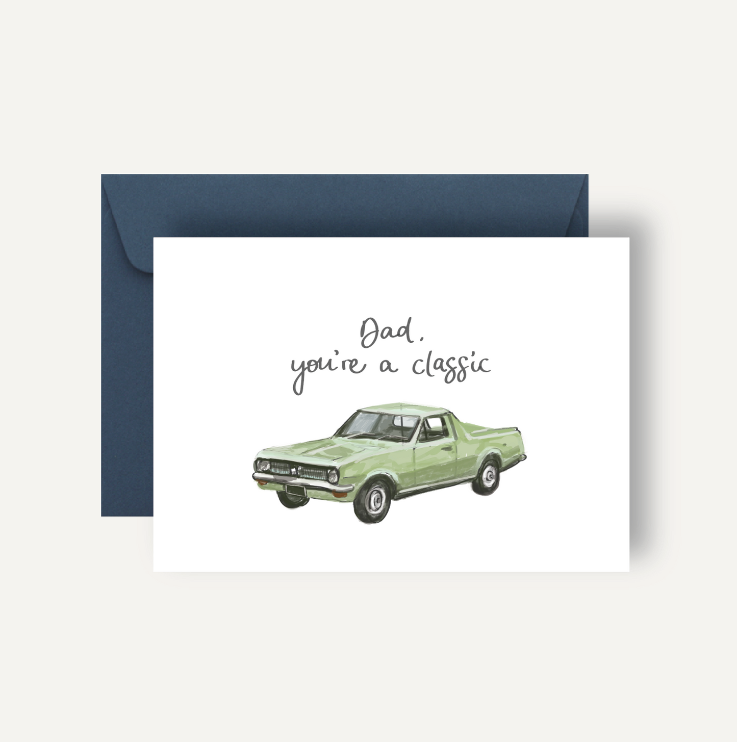 Card // Dad you're a classic