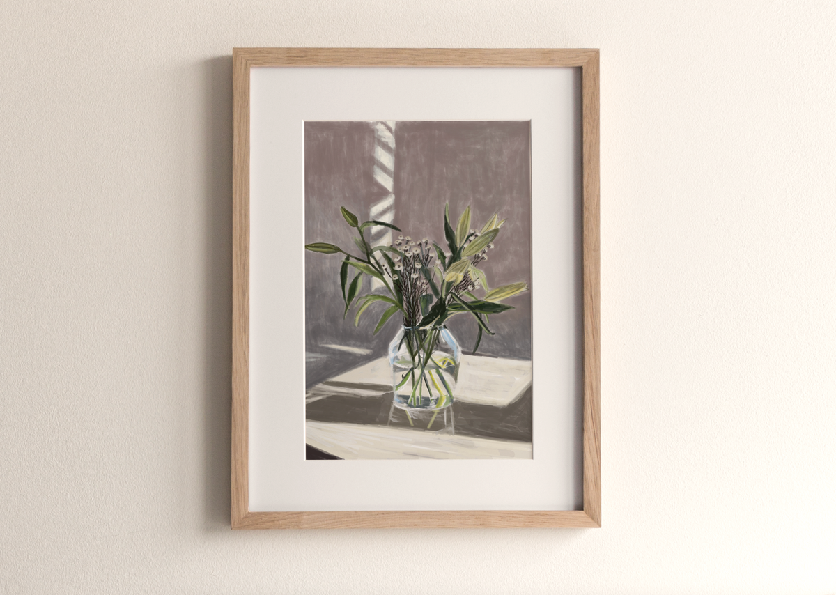 At Home on the Farm - Fine Art Print