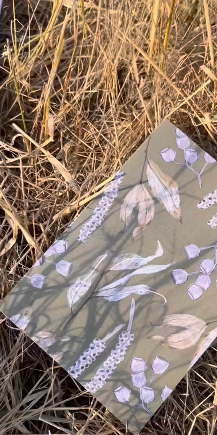 Notebook // Gum Leaves