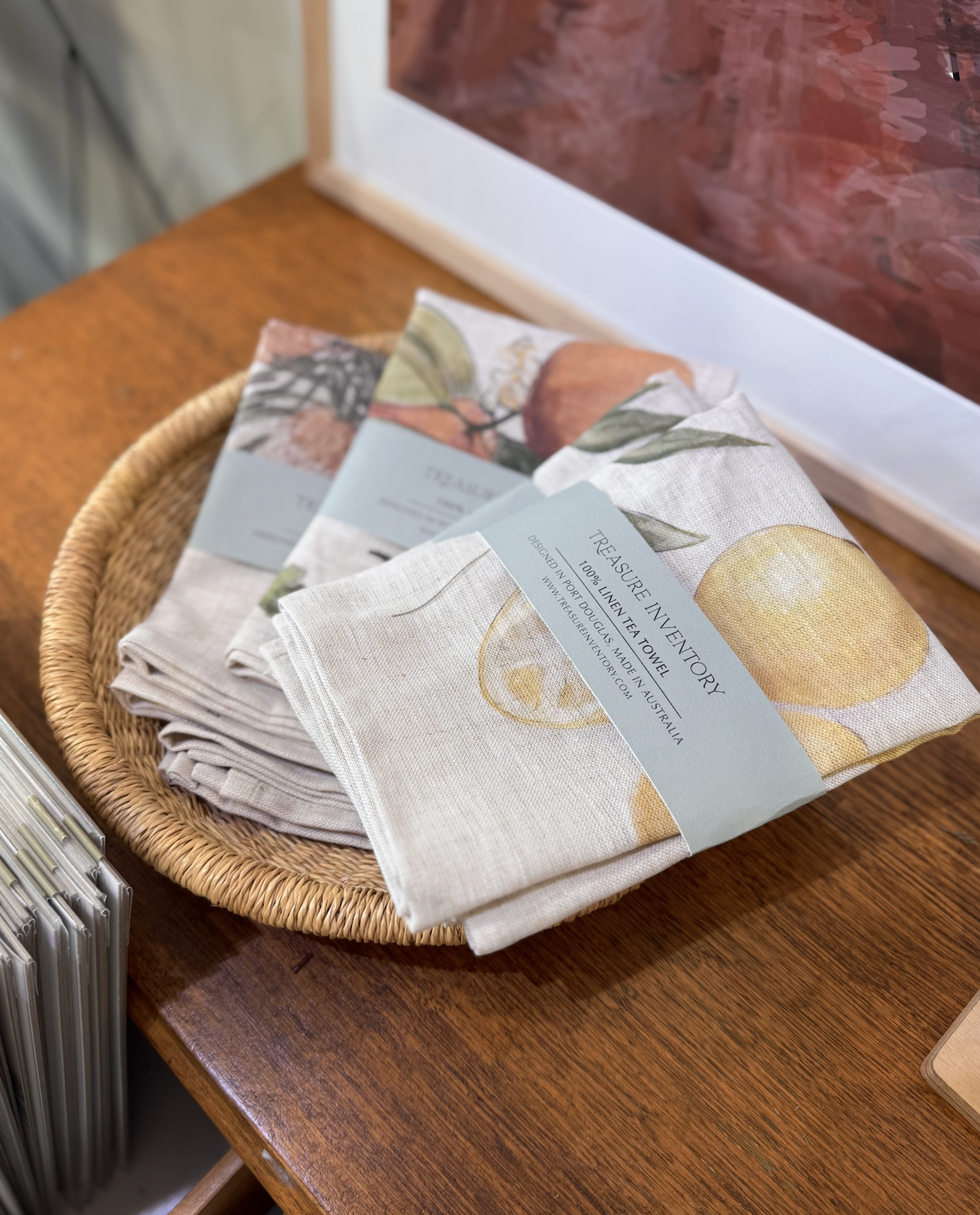 Banksia Linen Tea Towel