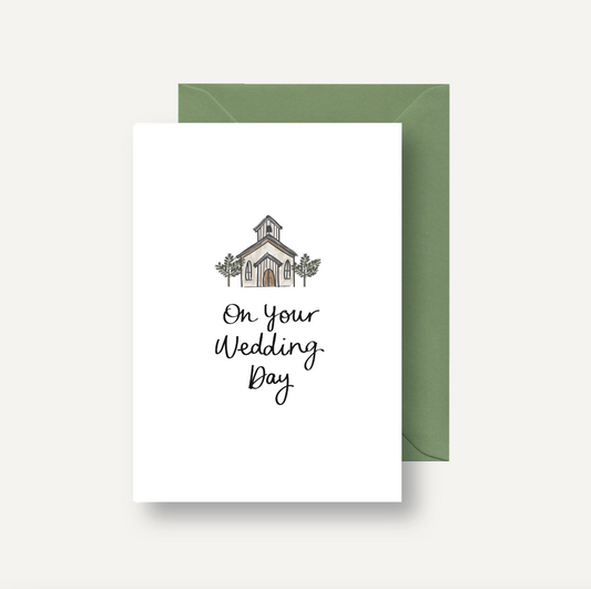 Card // On your wedding day