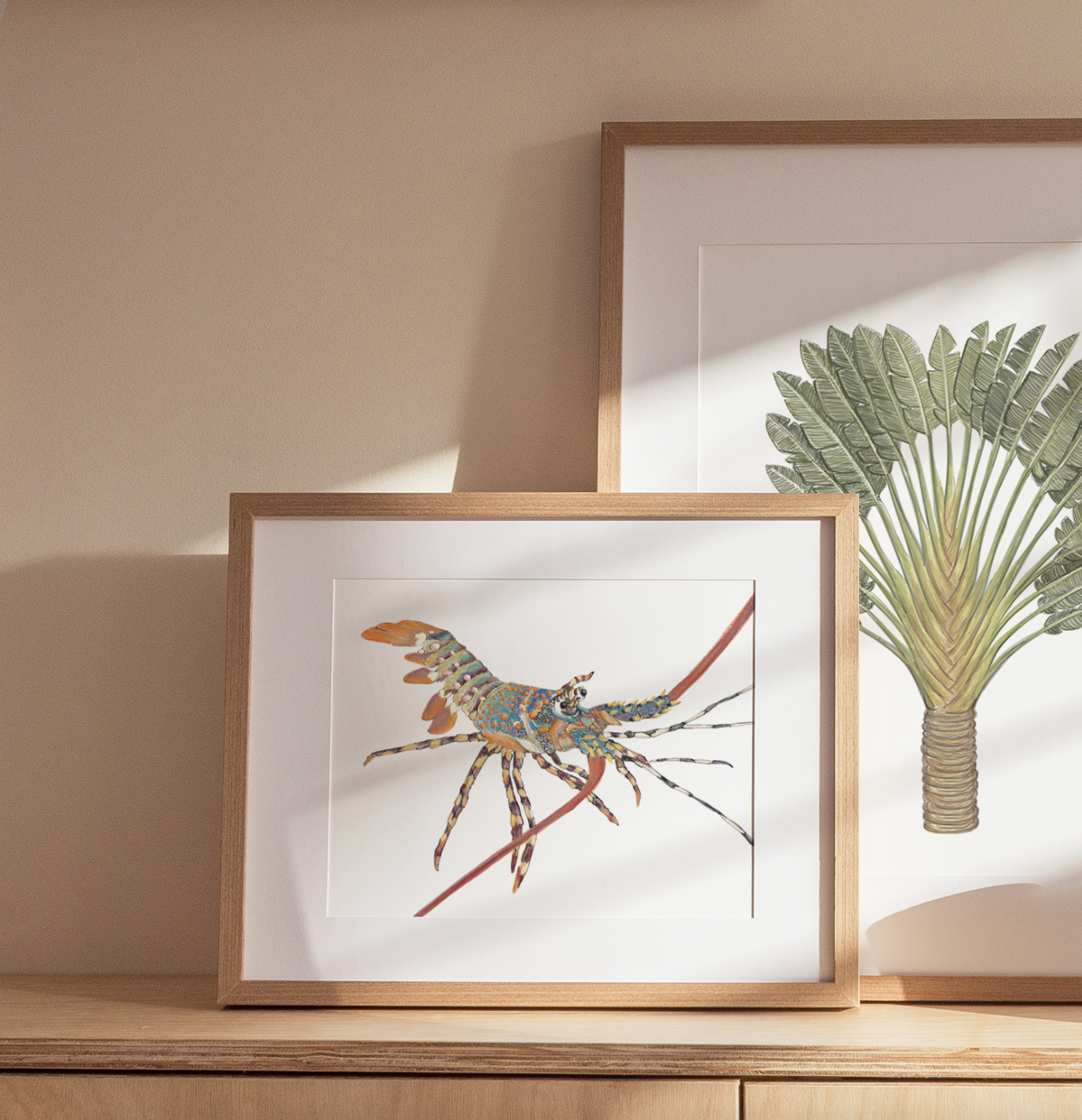 Painted Crayfish - Fine Art Print