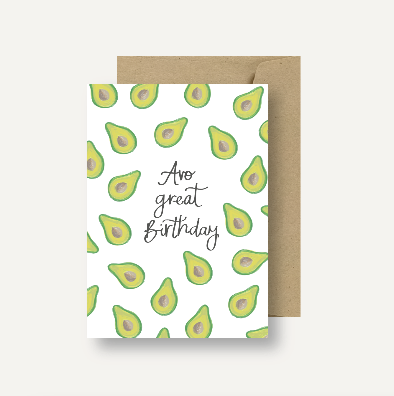 Card // Avo Happy Birthday