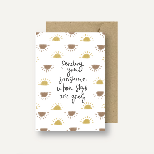 Card // Sending you sunshine