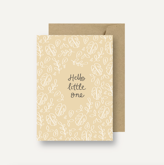 Card // Hello Little One