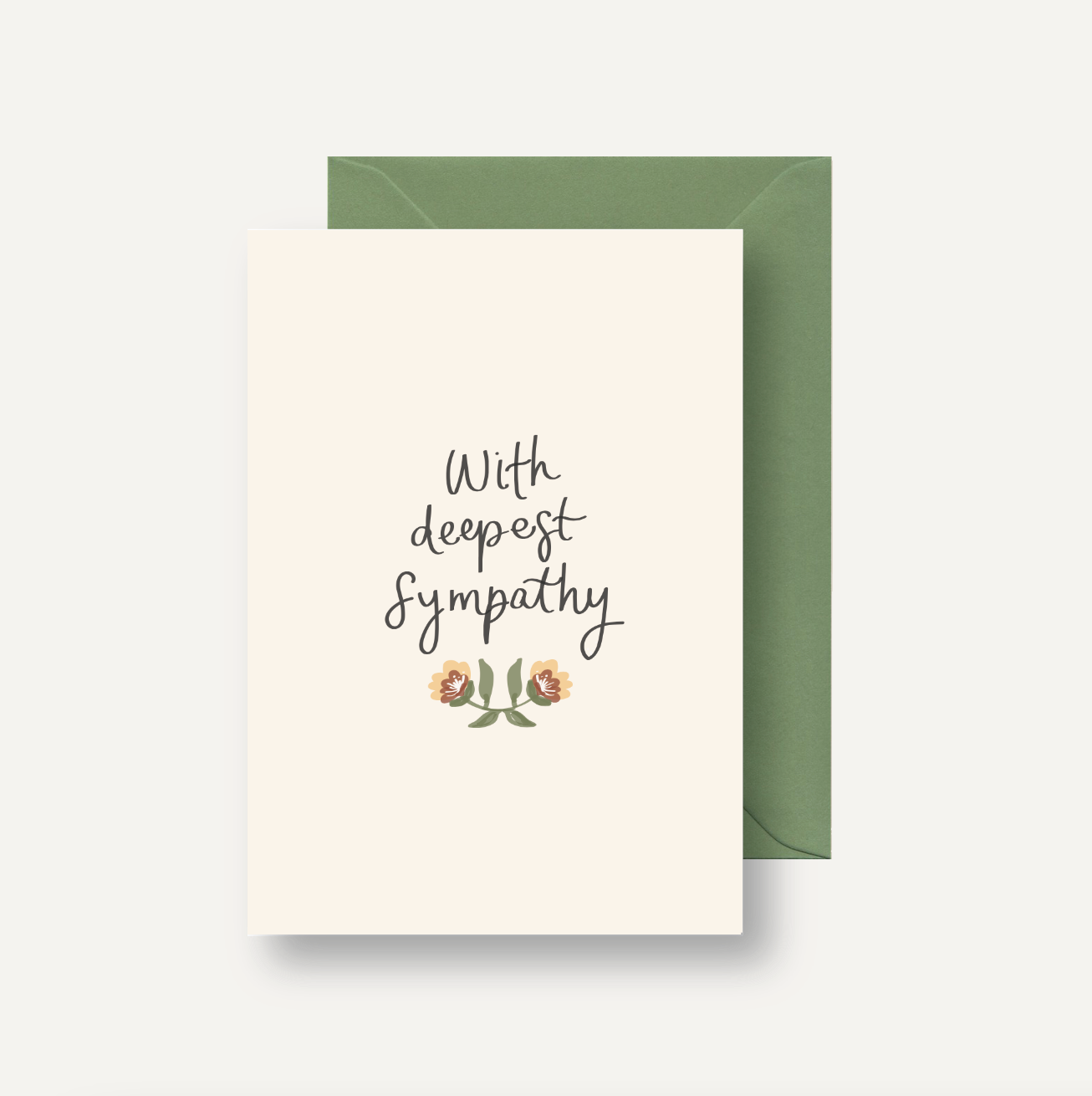 Card // With Deepest Sympathy
