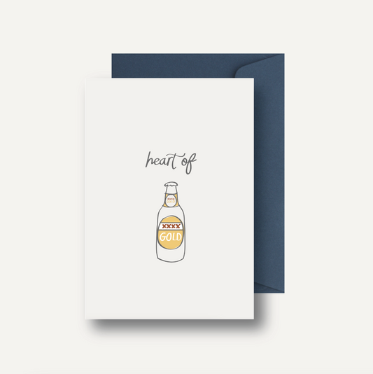 Card // Heart of XXXX gold