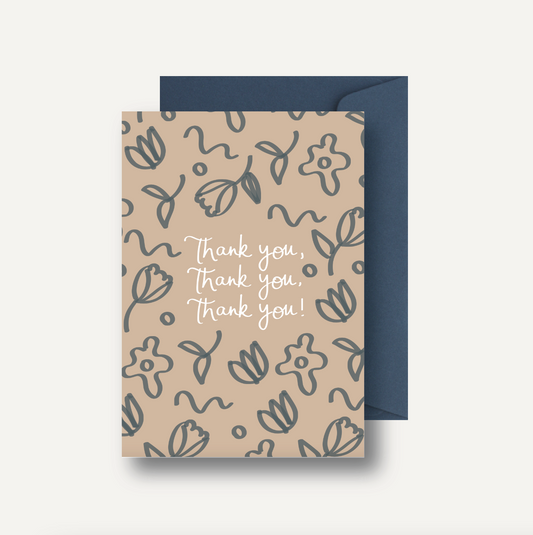 Card // Thank you, Thank you, Thank you