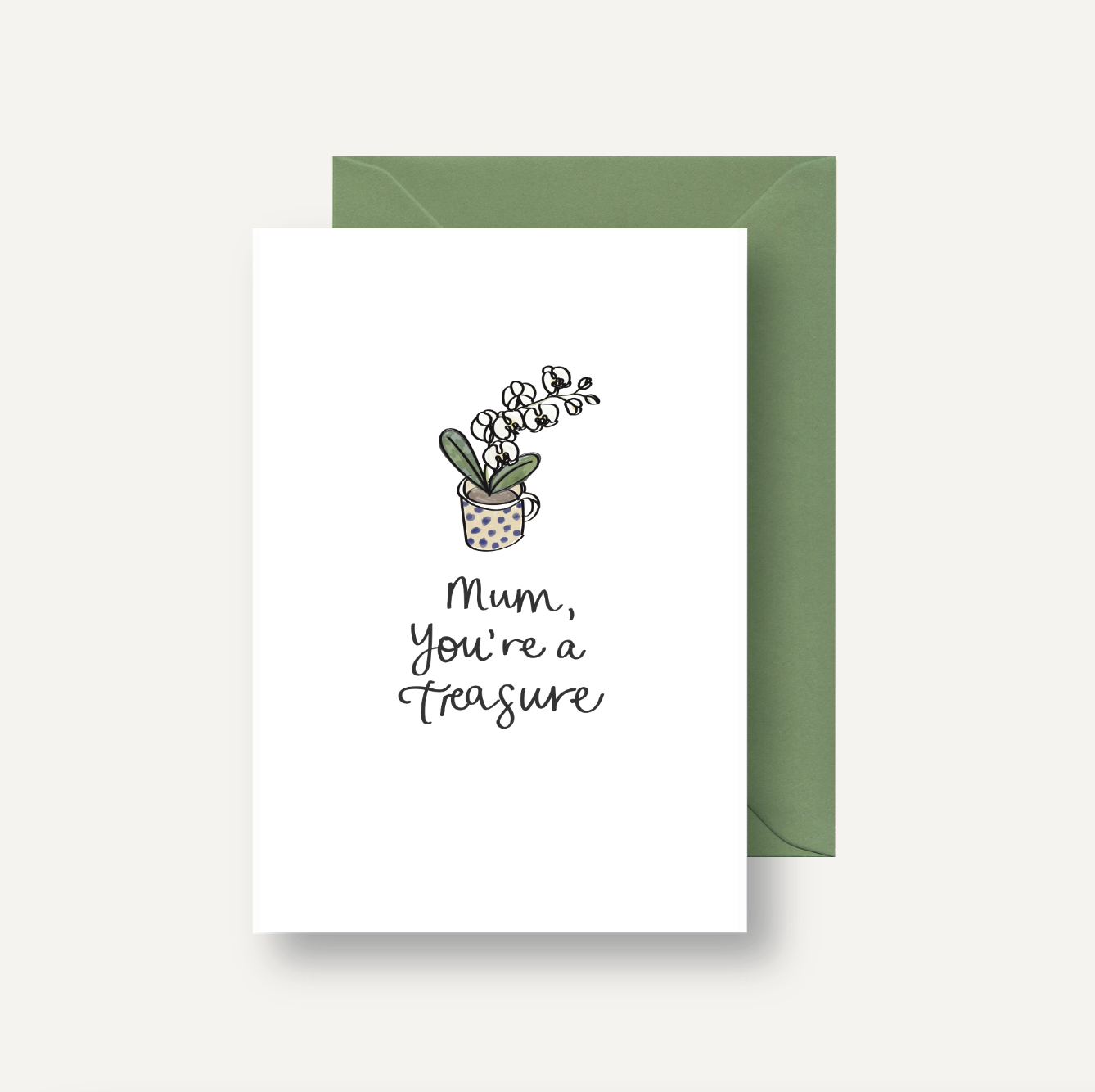 Card // Mum you're a treasure