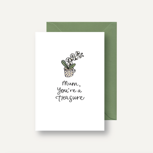 Card // Mum you're a treasure