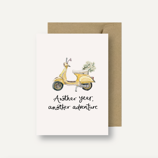 Card // Another year, another adventure