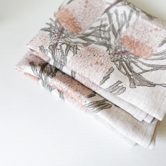 Banksia Linen Tea Towel