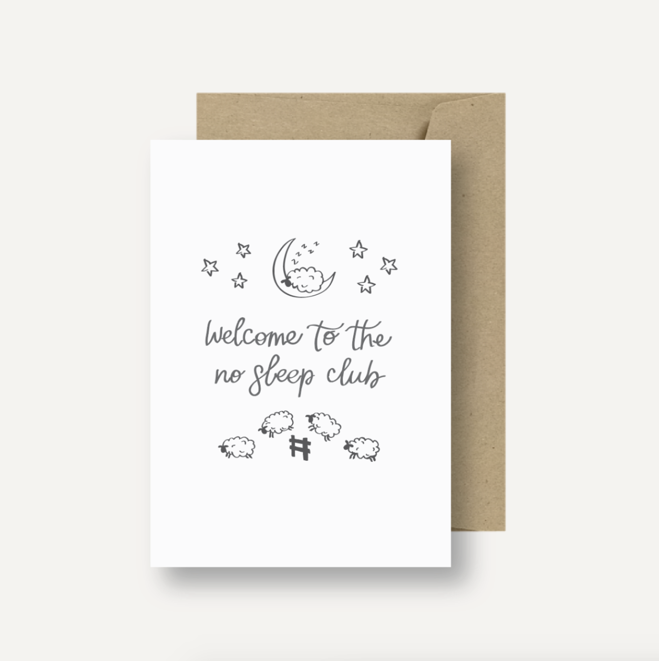 Cannot Sleep Members Card Card // No sleep club – Treasure Inventory