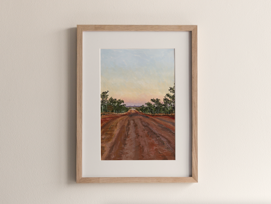 The Long Drive - Fine Art Print