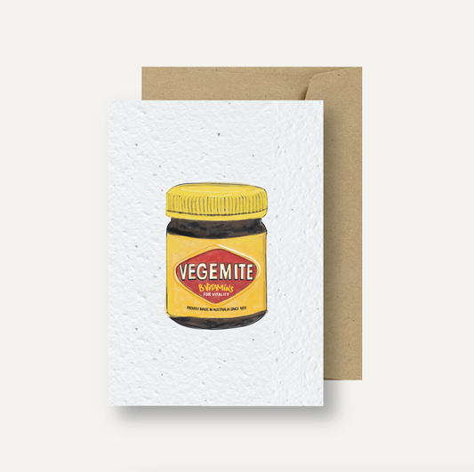 Seeded Card // Vegemite