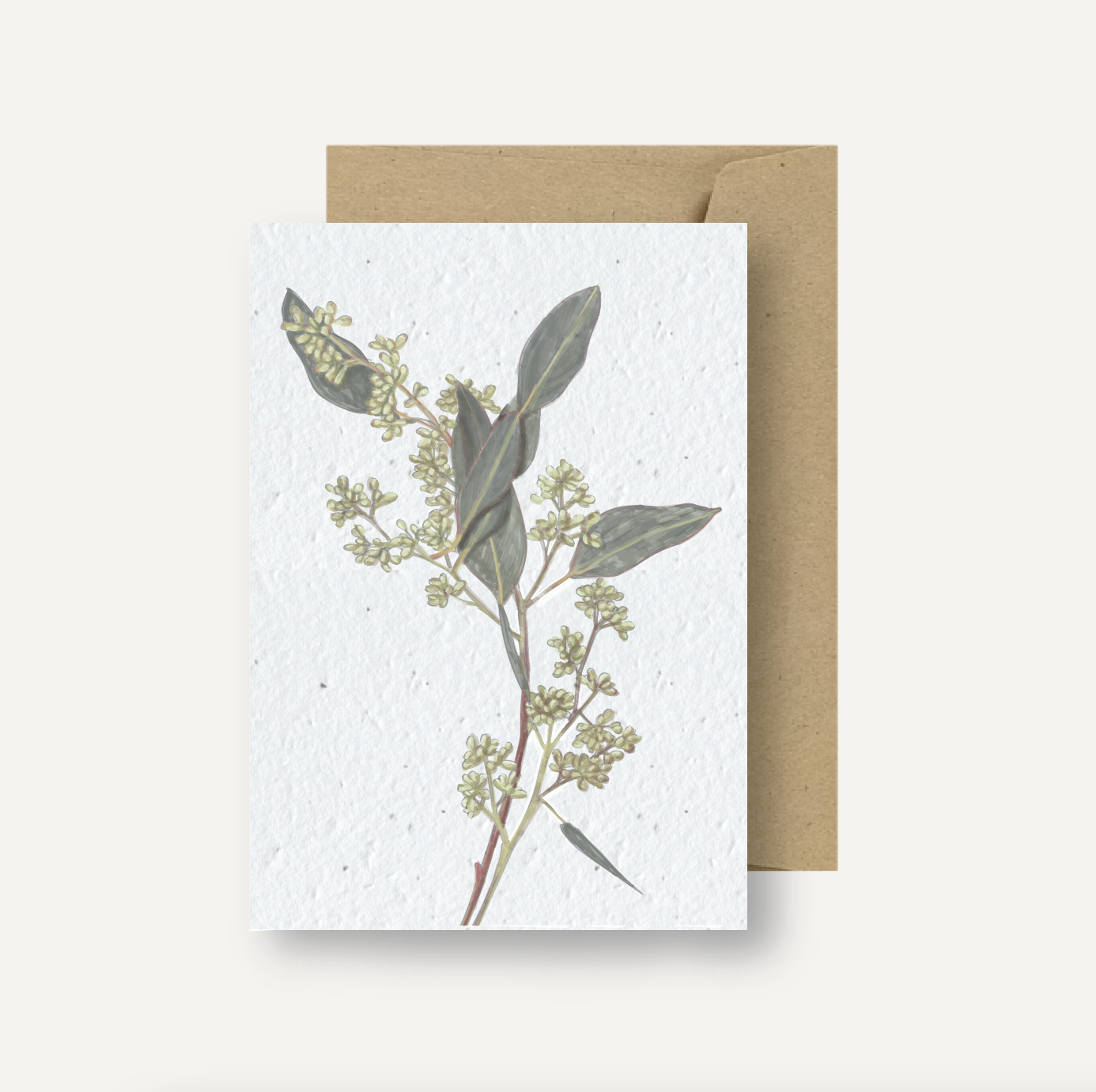 Seeded Card // Seeded Eucalyptus