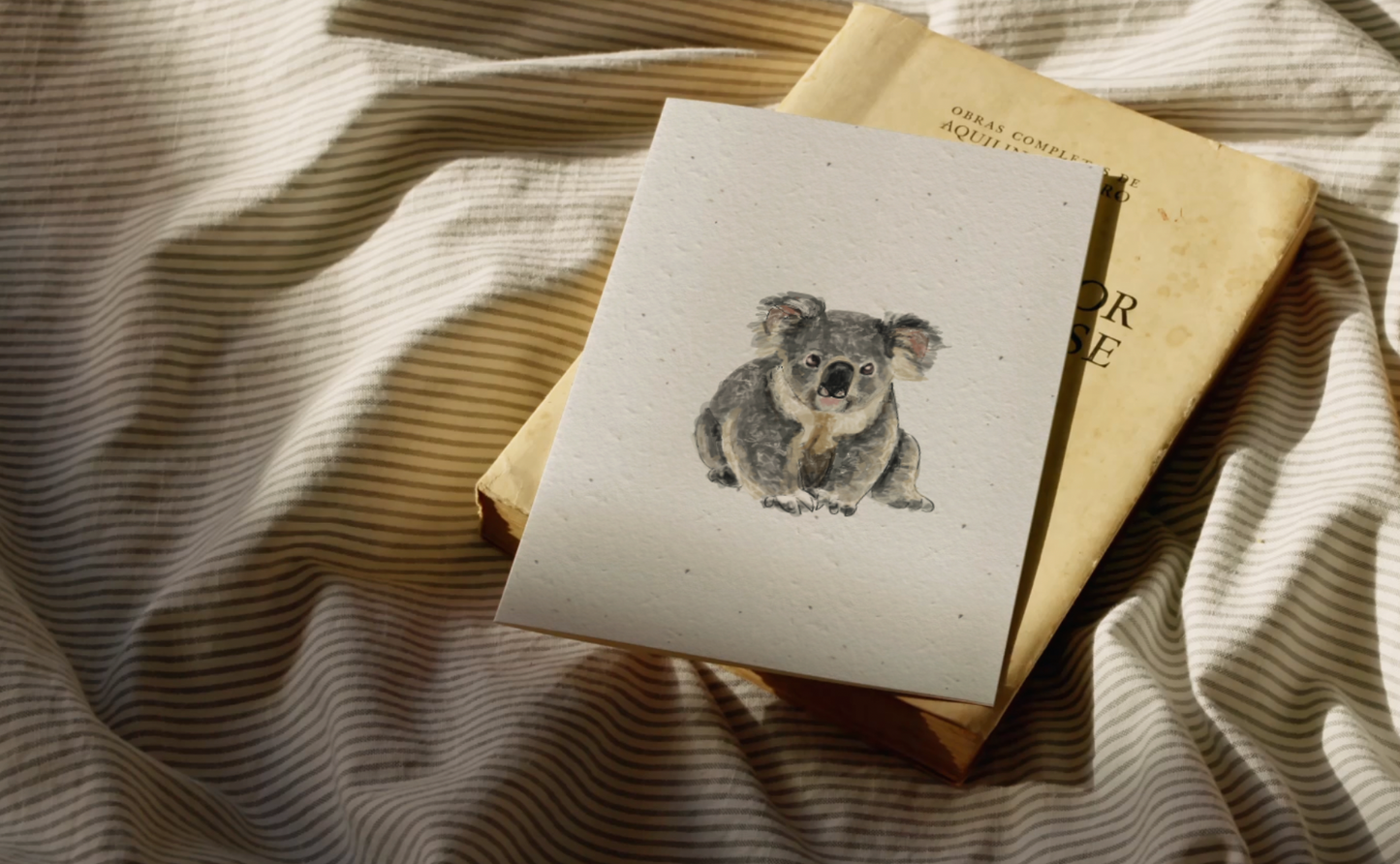 Seeded Card // Koala
