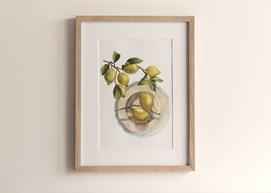 Lemons - Fine Art Print
