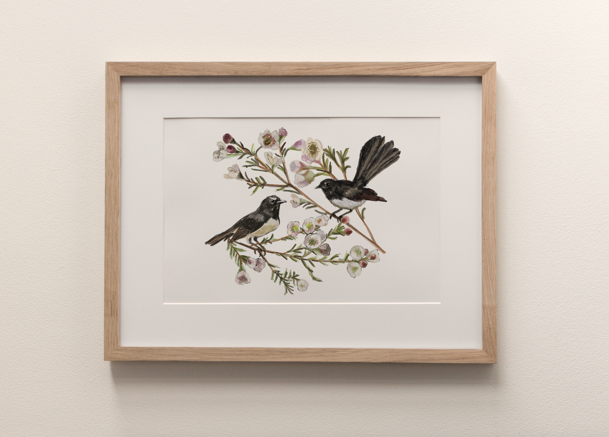 Willy Wag Tails - Fine Art Print