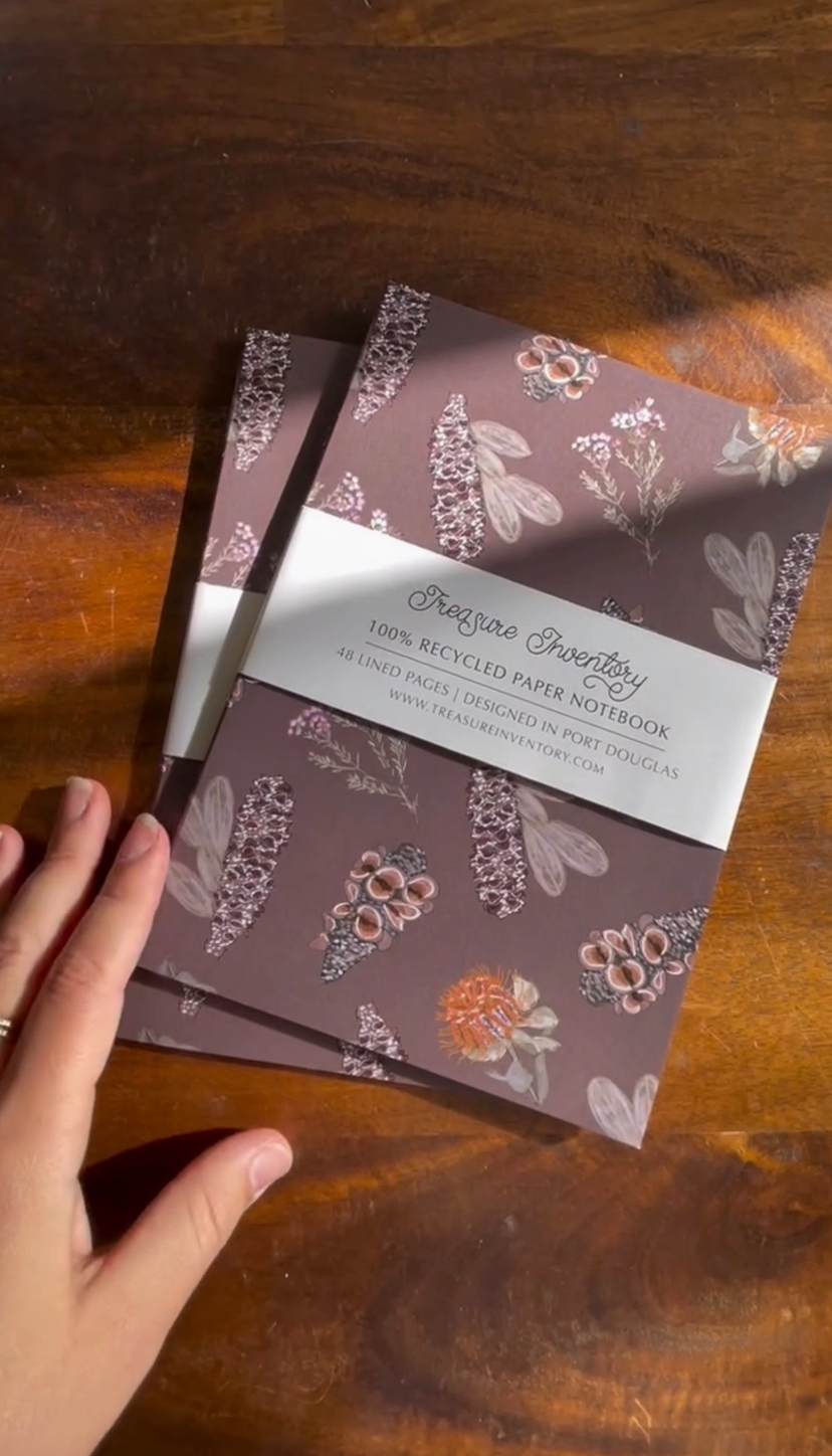 Notebook // Banksia Seed Pod
