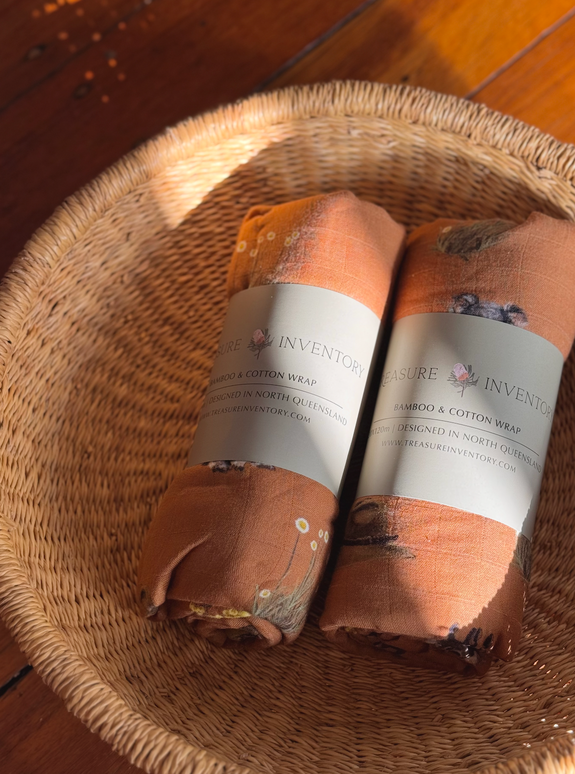 Outback Swaddle  | Bamboo & Cotton Blend.