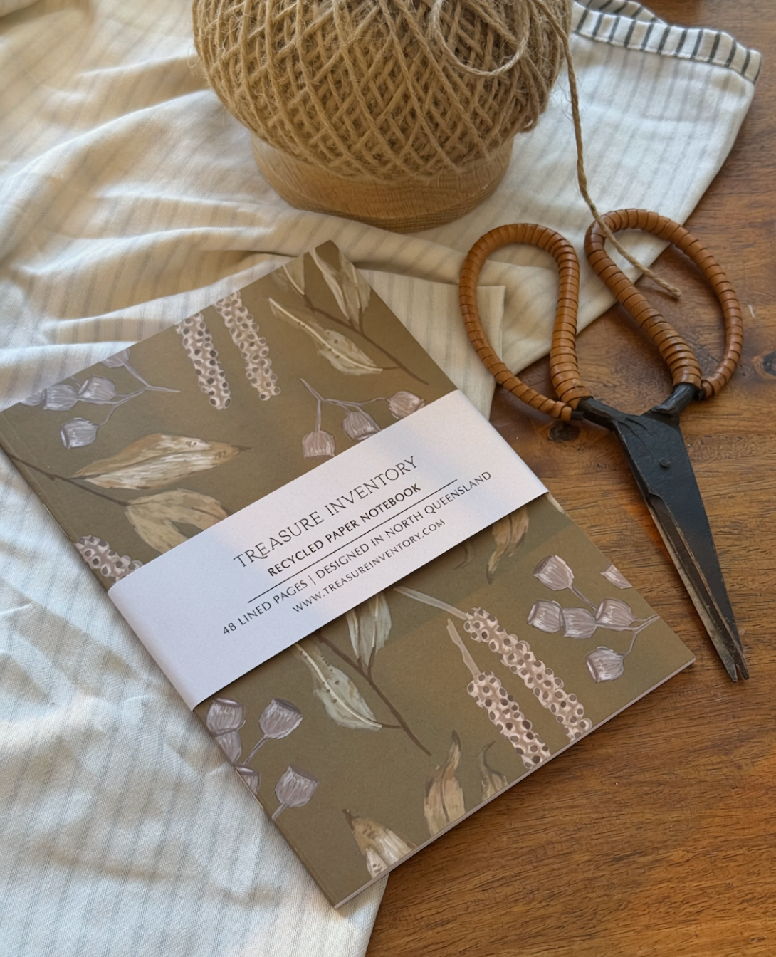 Notebook // Gum Leaves